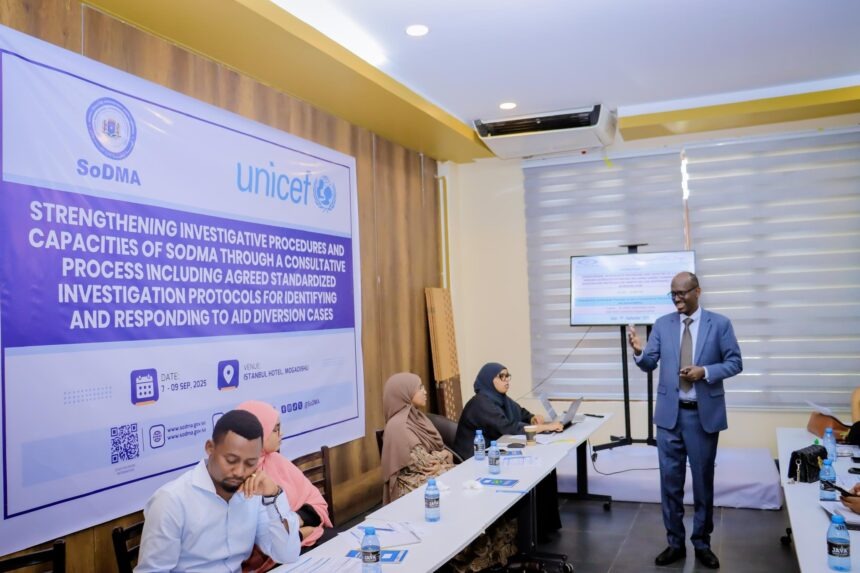 Somali Disaster Management Agency and UNICEF Launch Initiative to Combat Aid Diversion