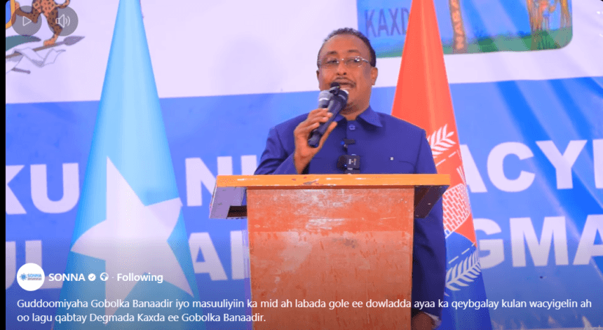 Banaadir Governor and Mayor Pledges Infrastructure Investment to Districts in Banaadir