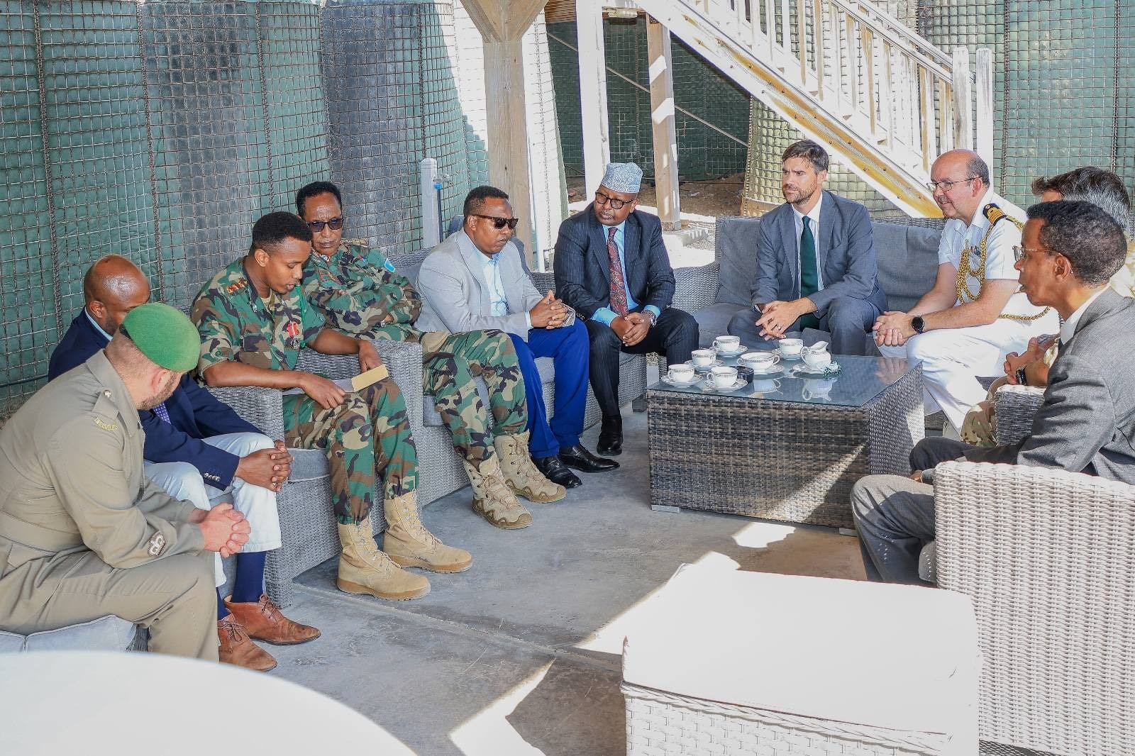 Defence Minister Honours First Somali Army Officer to Graduate from UK’s Sandhurst Academy in 40 Years