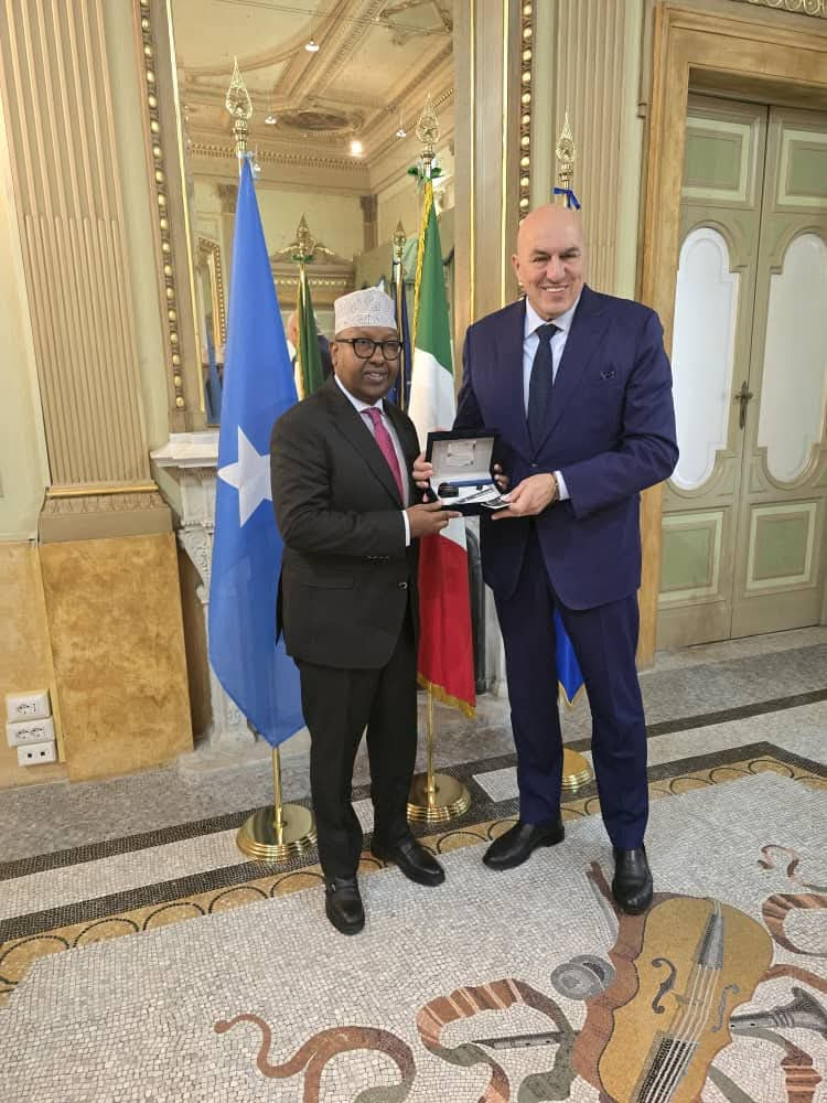 Somalia, Italy Strengthen Security Ties with High-Level Defense Meeting in Rome