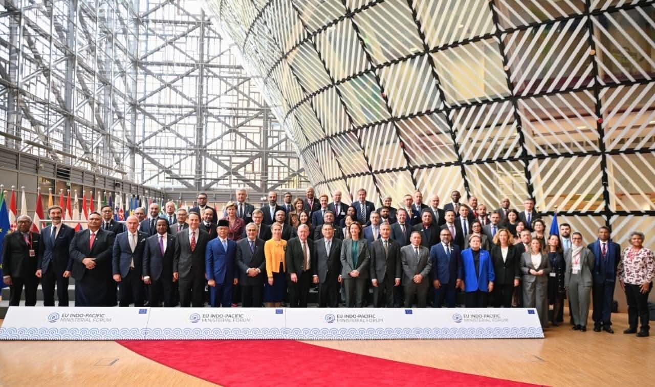 Somalia Advocates for Global Stability and Multilateralism at 4th EU Indo-Pacific Ministerial Forum in Brussels