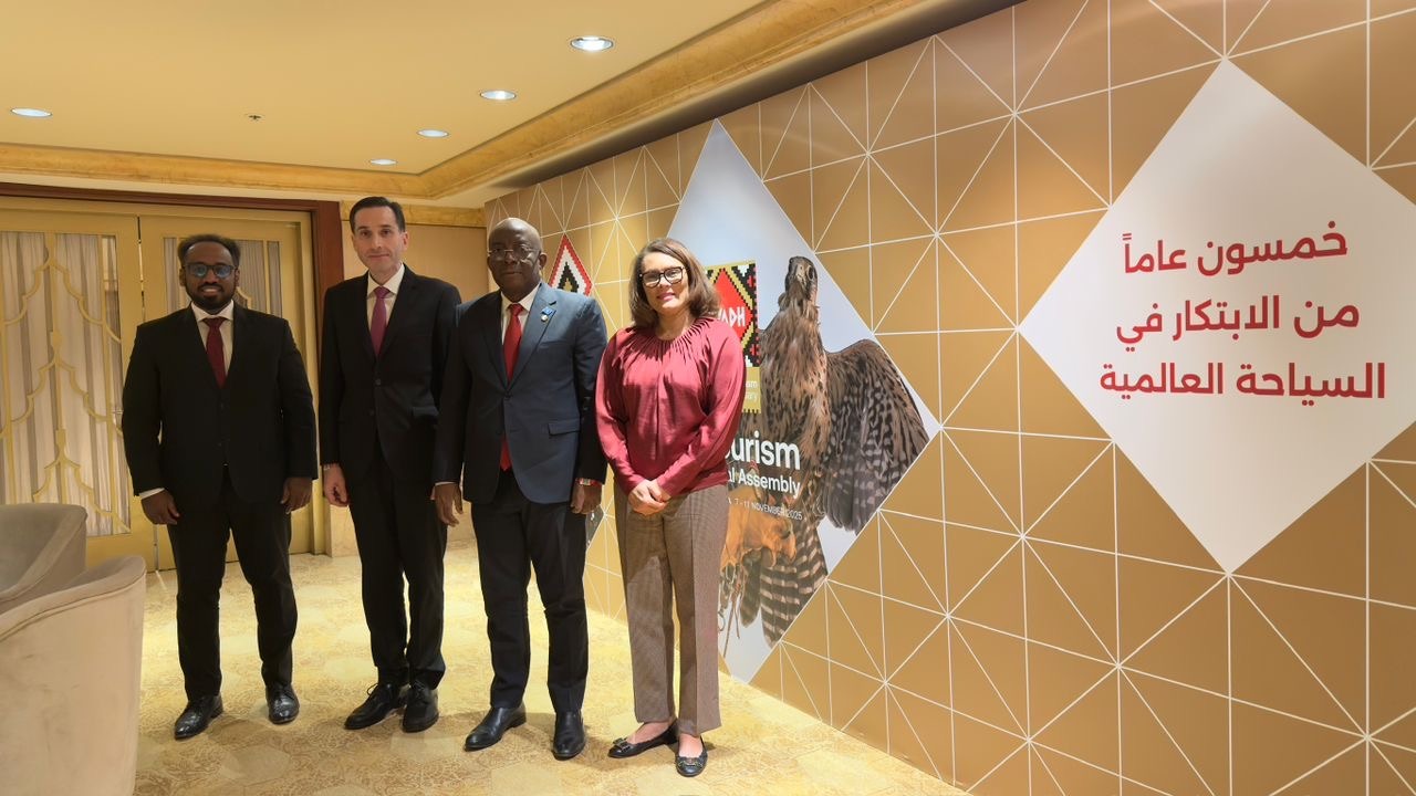 Minister of Information Holds Meeting with UNWTO Officials in Riyadh