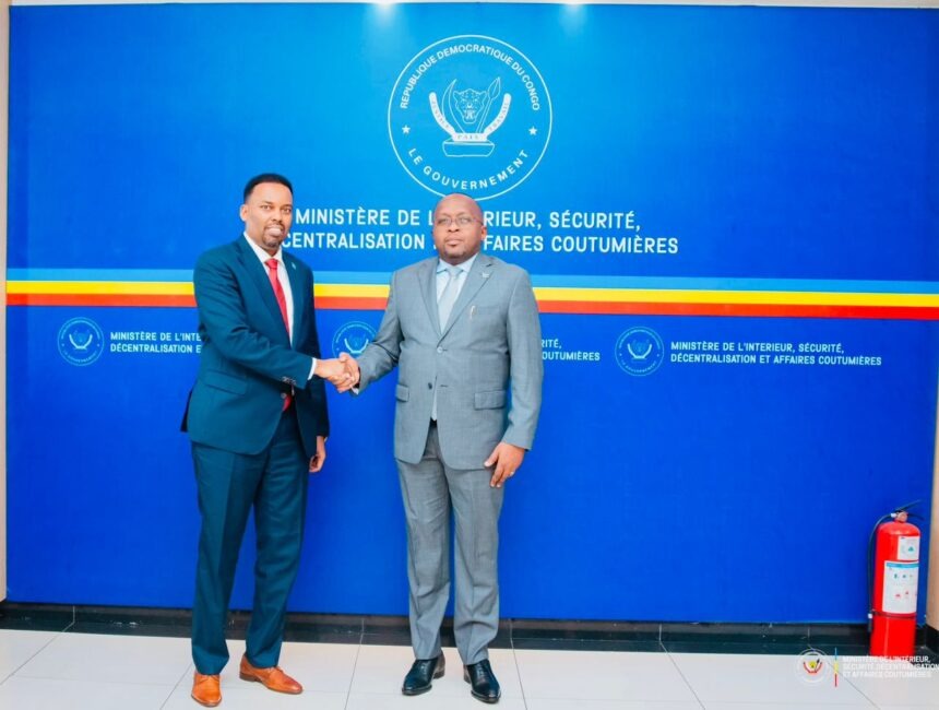 Somalia and DRC Hold High-Level Talks to Strengthen Bilateral Cooperation and Address Community Affairs