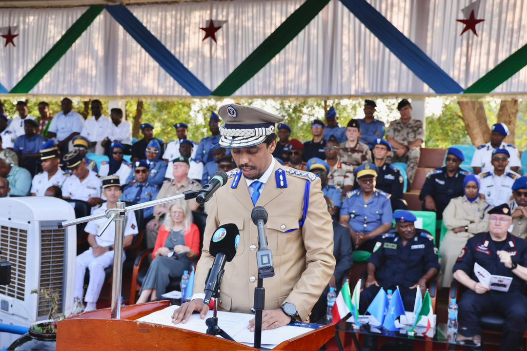 Somali Police Chief Attends Graduation of 23rd Darwish Police Unit in Djibouti
