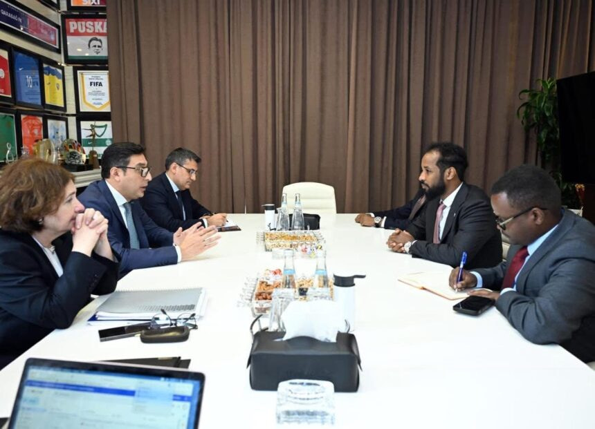 Somalia and Azerbaijan Forge Partnership to Boost Youth and Sports Development