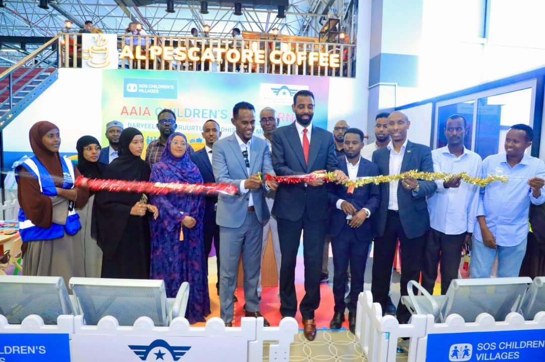 Somalia Opens Modern Children’s Play Area at Aden Adde International Airport