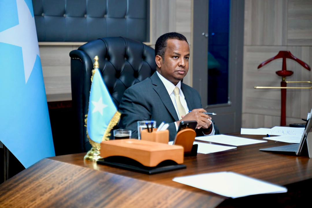 Minister of Foreign Affairs Addresses AU PSC on Threats to Somalia’s Territorial Unity