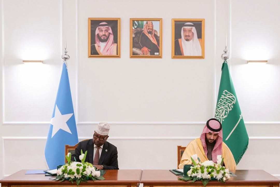 Somalia, Saudi Arabia sign military cooperation agreement in Riyadh