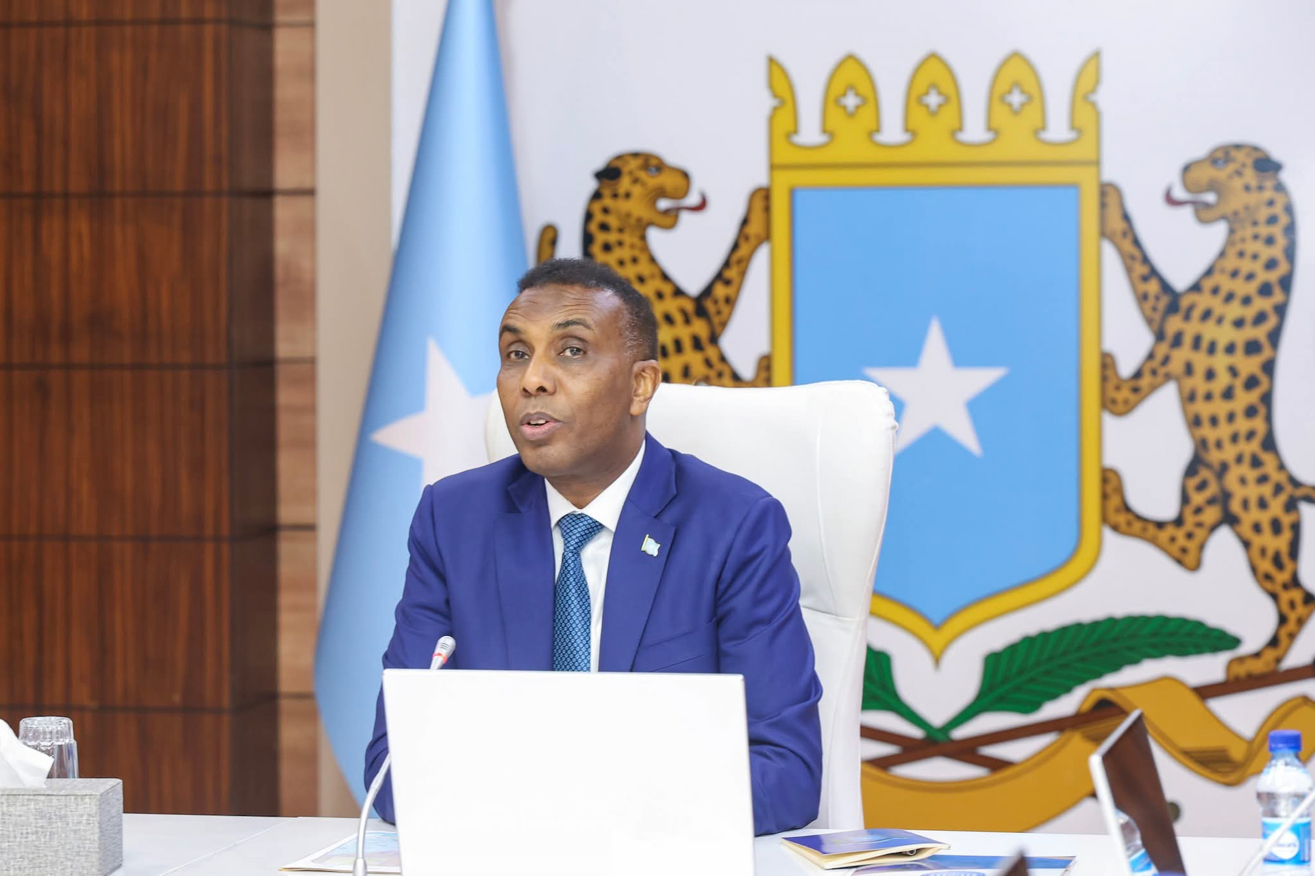 Prime Minister Chairs High-Level Meeting to Accelerate Mogadishu Waterway Project
