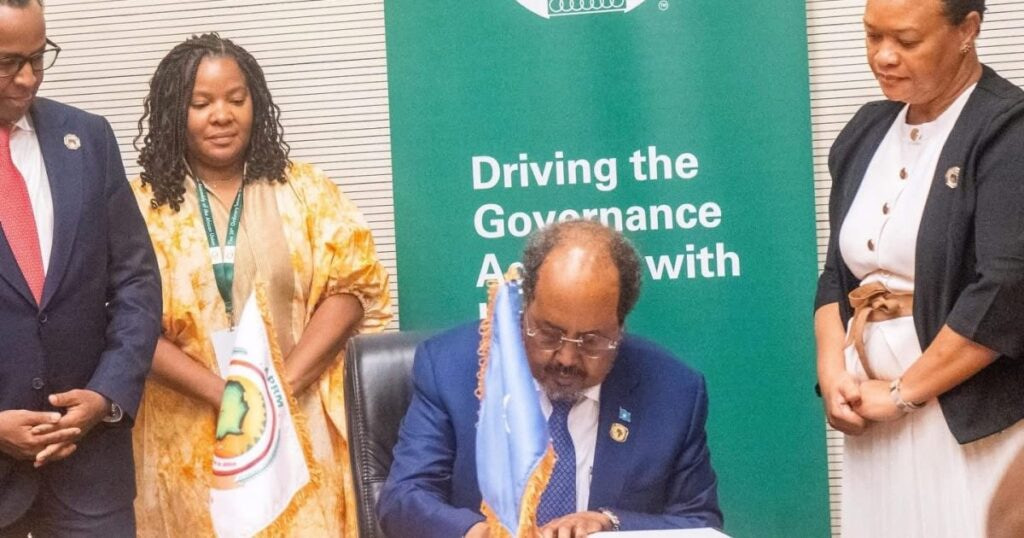 Somalia officially joins the African Peer Review Mechanism