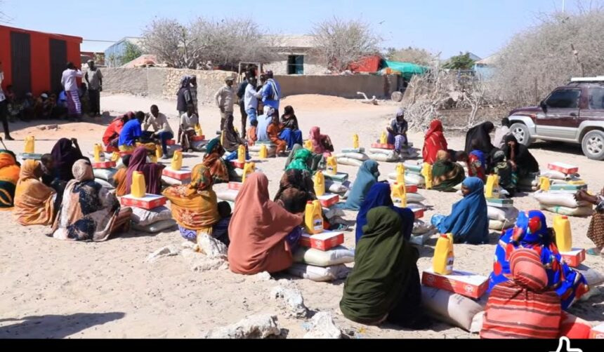 Drought-Affected Families in Eastern Mudug Receive Emergency Aid