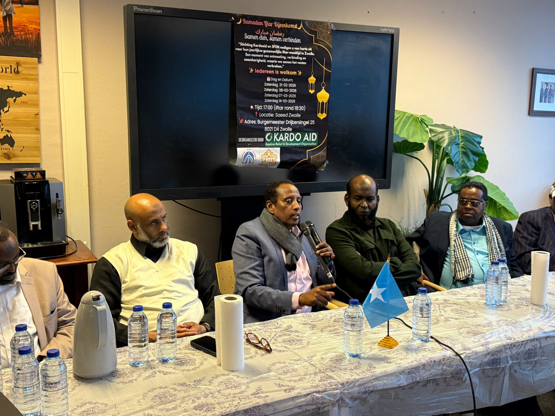 Somali Community Shares Unity at Iftar Gathering in Zwolle