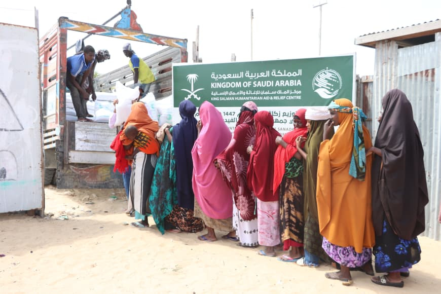 KSrelief Completes Zakat al-Fitr Distribution for Vulnerable Families in Somalia