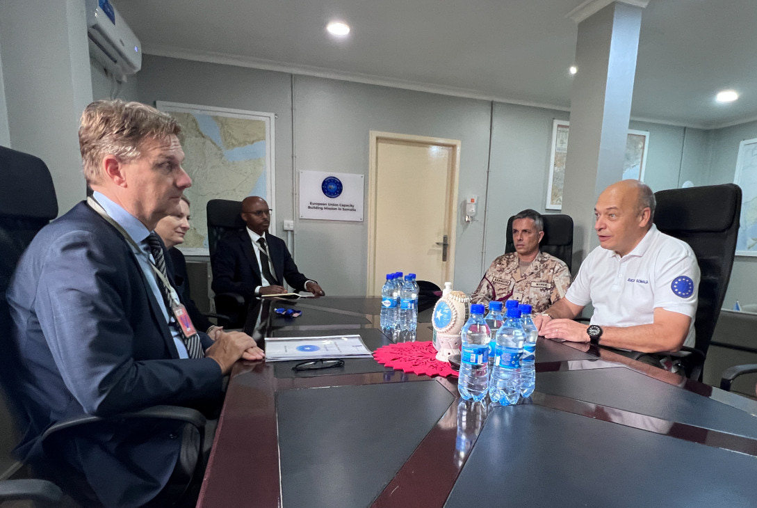 EU Missions in Somalia Host Dutch Delegation for High-Level Talks in Mogadishu