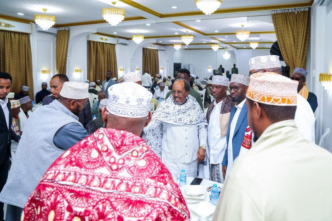 President Hassan Sheikh Hosts State Dinner for Somali Traditional Leaders