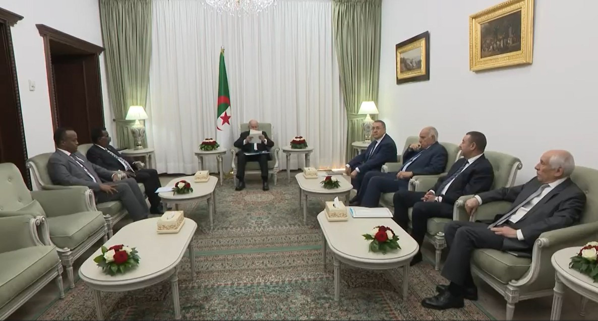 Somali Interior Minister Delivers Presidential Message to Algerian President Abdelmadjid Tebboune in Algiers