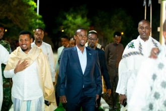 Hirshabelle President Honors Media Representatives at Farewell Dinner in Jowhar
