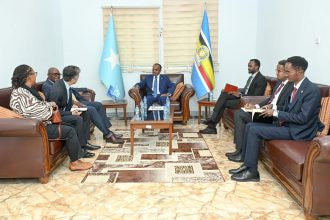 State Minister for Foreign Affairs Receives UNTMIS Delegation