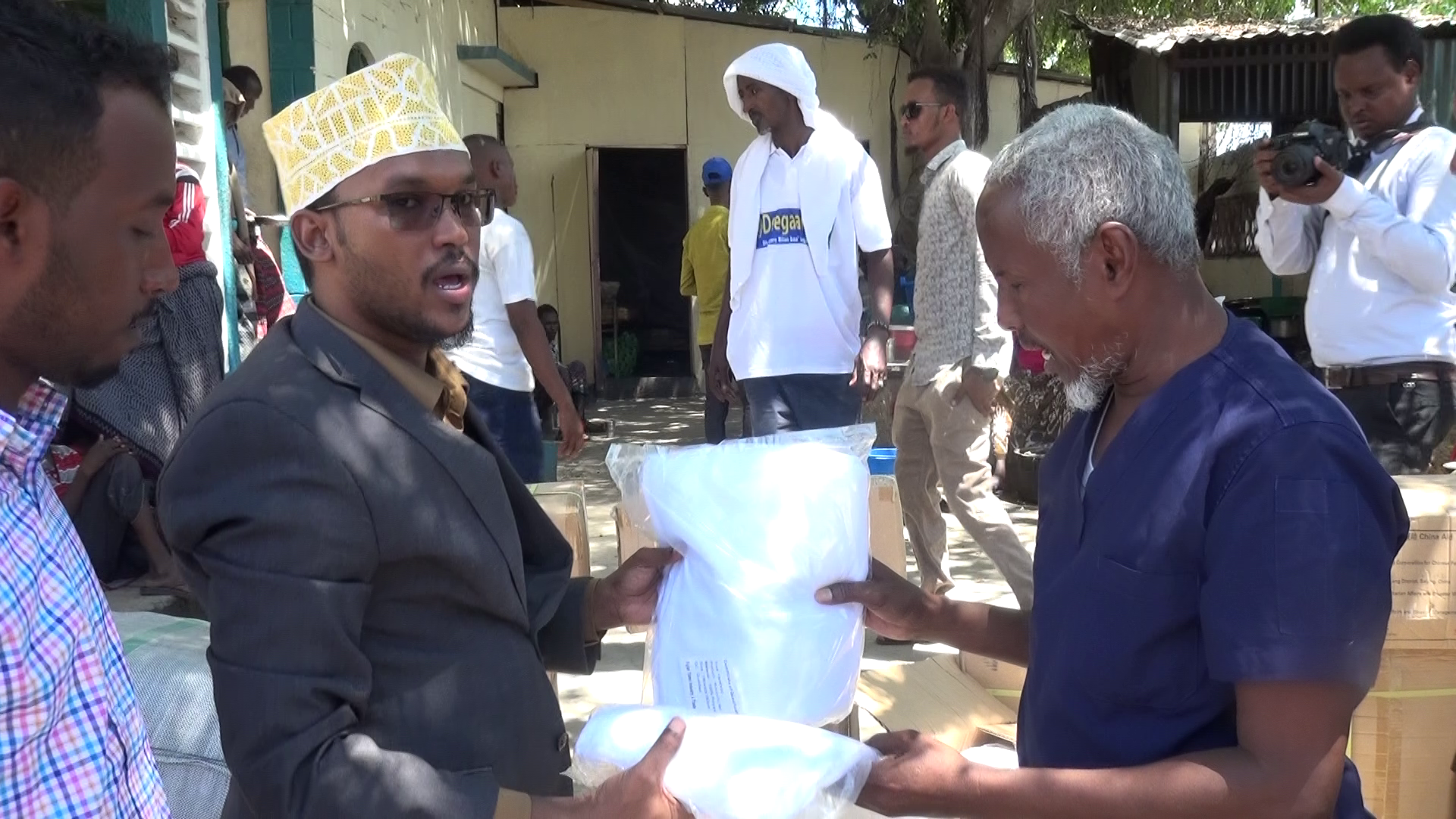 Wasaaradda Gargaarka XFS oo maanta deeq gaarsiisay Cisbitaalka dhimirka Xabeeb