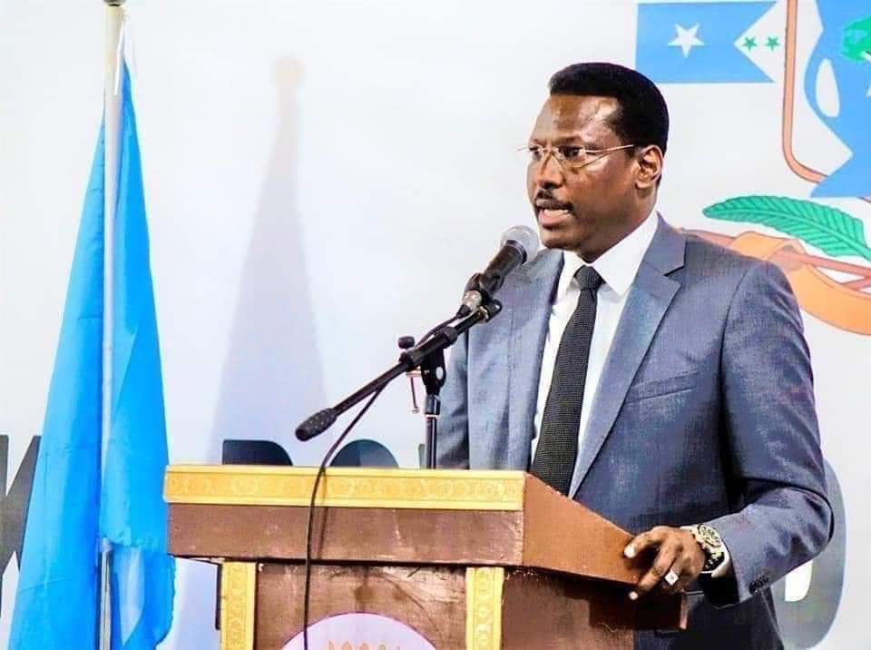 Madaxwaynaha Galmudug oo bogaadiyay furitaanka wajiga koowaad ee shirka Dhuusamareeb 3