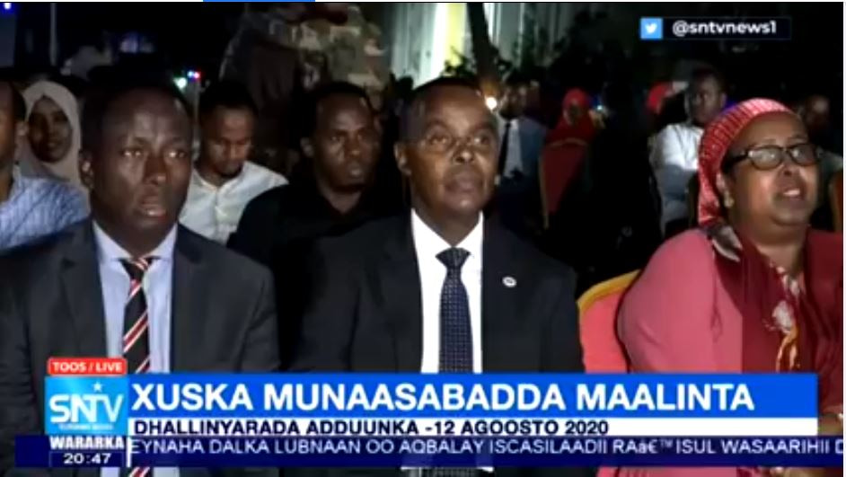 Madax Ka Tirsan Dowladda Federaalka Oo Ka Qeyb Gashay Xuska Maalinta Dhallinyarada Adduunka Oo Lagu Qabtay Masraxa Xarunta Wasaaradda Warfaafinta “SAWIRRO”