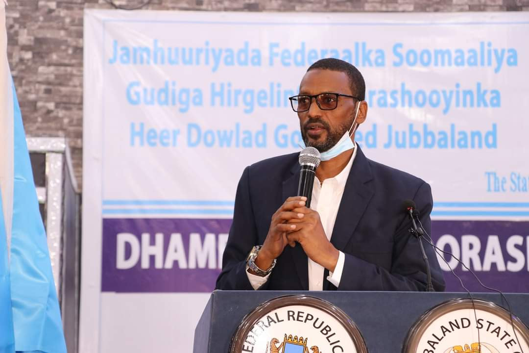 Xasan Daahir Yarow oo ku soo baxay doorashada Aqalka sare ee jubbaland