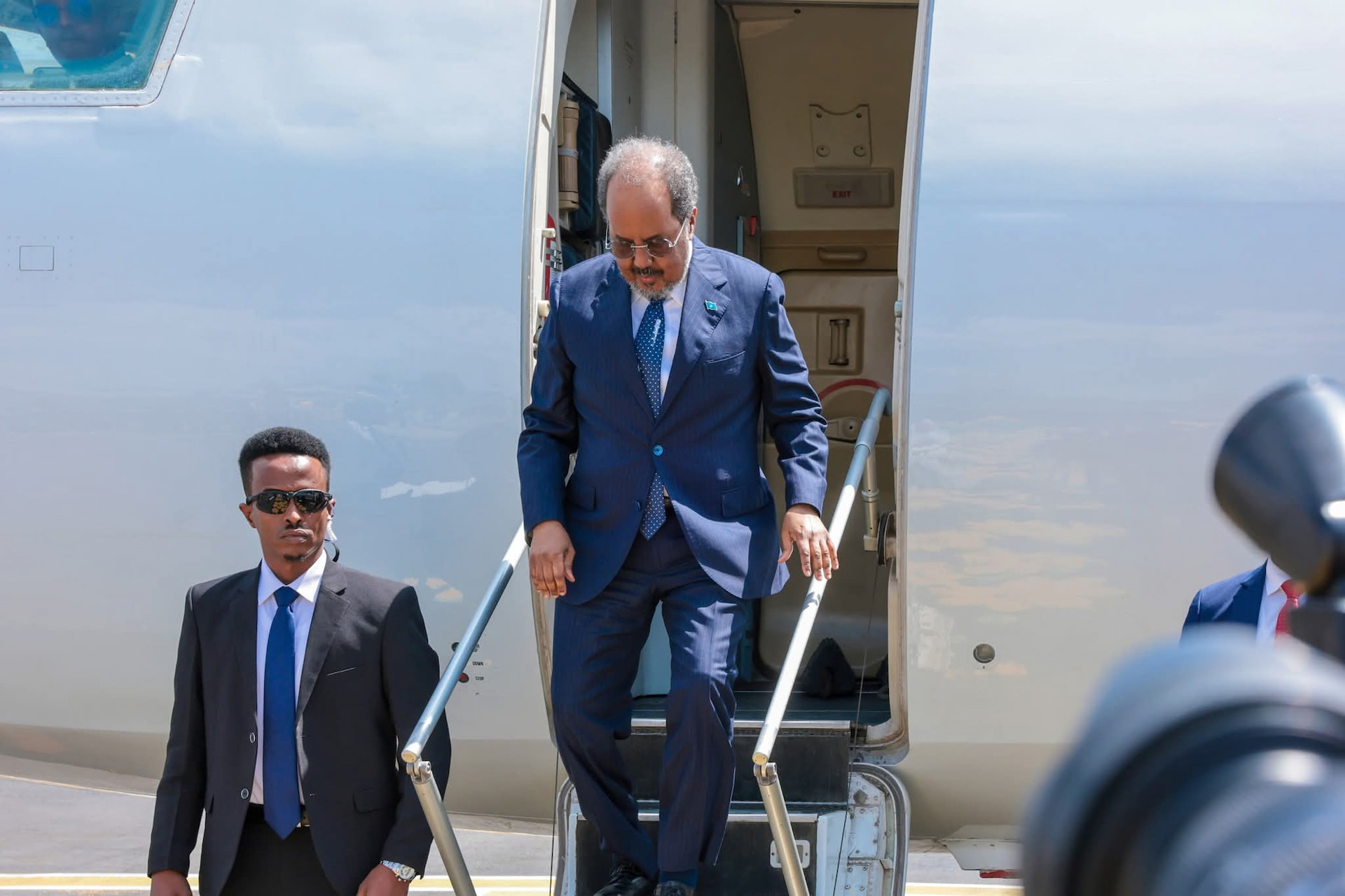 Madaxweyne Xasan Sheekh oo Addis ababa kaga qayb gelaya shirka madaxda Afrika