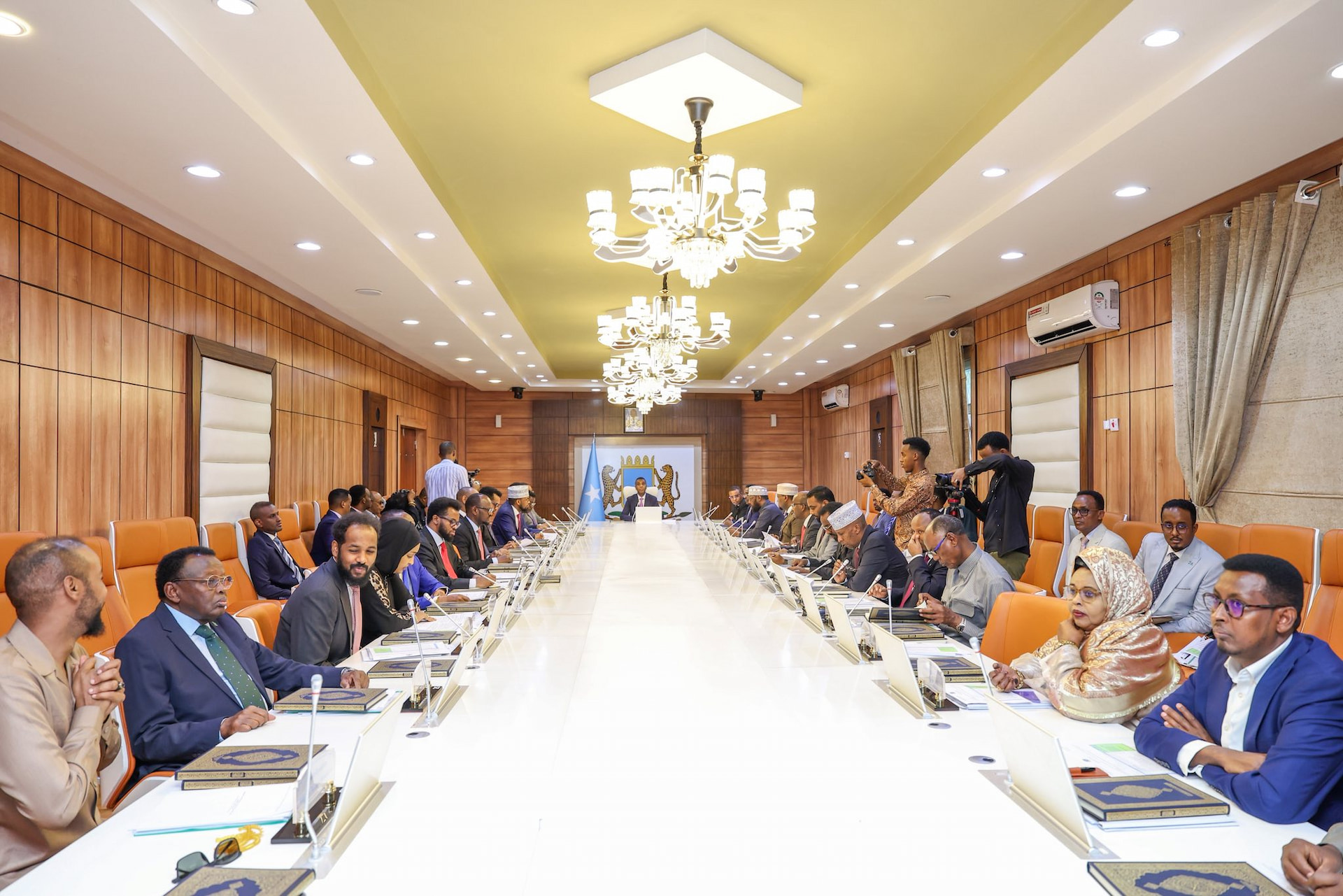 Golaha Wasiirrada XFS oo Muqdisho ku yeeshay shirkii todobaadlaha ee golahaasi