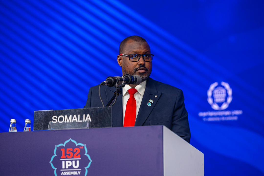 Guddoomiye Abshirow oo khudbad ka jeediyay shirweynaha Baarlamaanada Adduunka