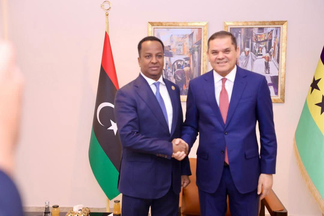 Wasiirka Wasaaradda Arrimaha Dibadda iyo Ra’iisul Wasaaraha Liibiya oo ka wada hadlay Xoojinta Iskaashiga Labada Dal