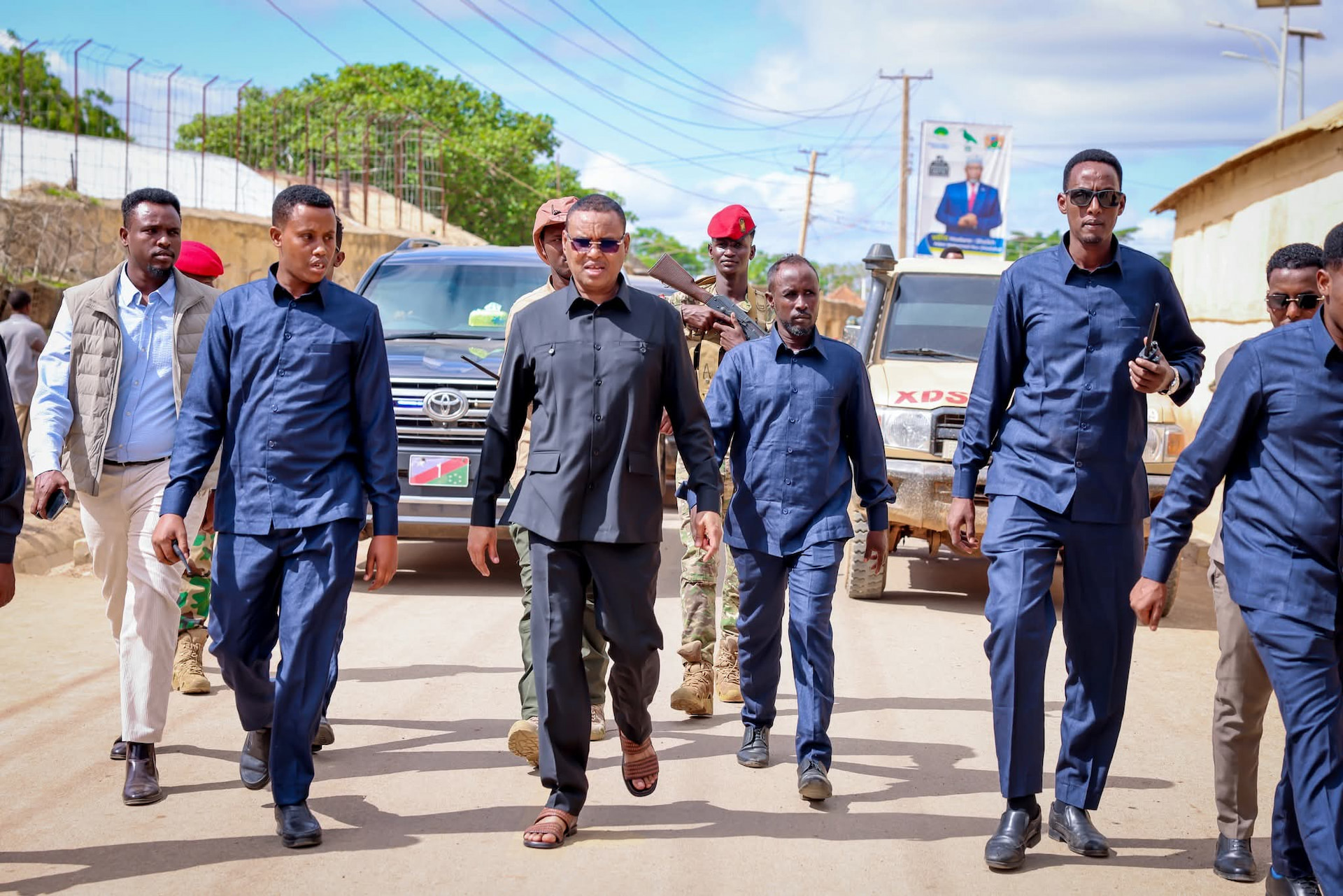 Hoggamiyaha Koonfur Galbeed oo kormeeray goobaha ay ka socoto cod-bixinta doorashooyinka