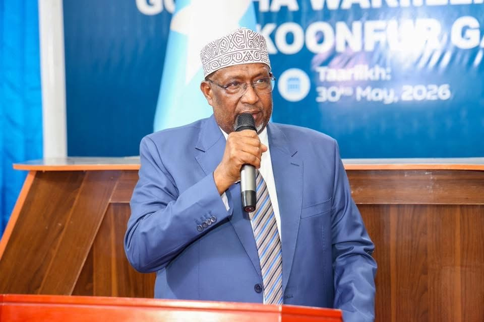 Guddoomiyaha Golaha Shacabka BJFS oo ka qeyb galay dhaarinta Xildhibaanada cusub ee K/Galbeed