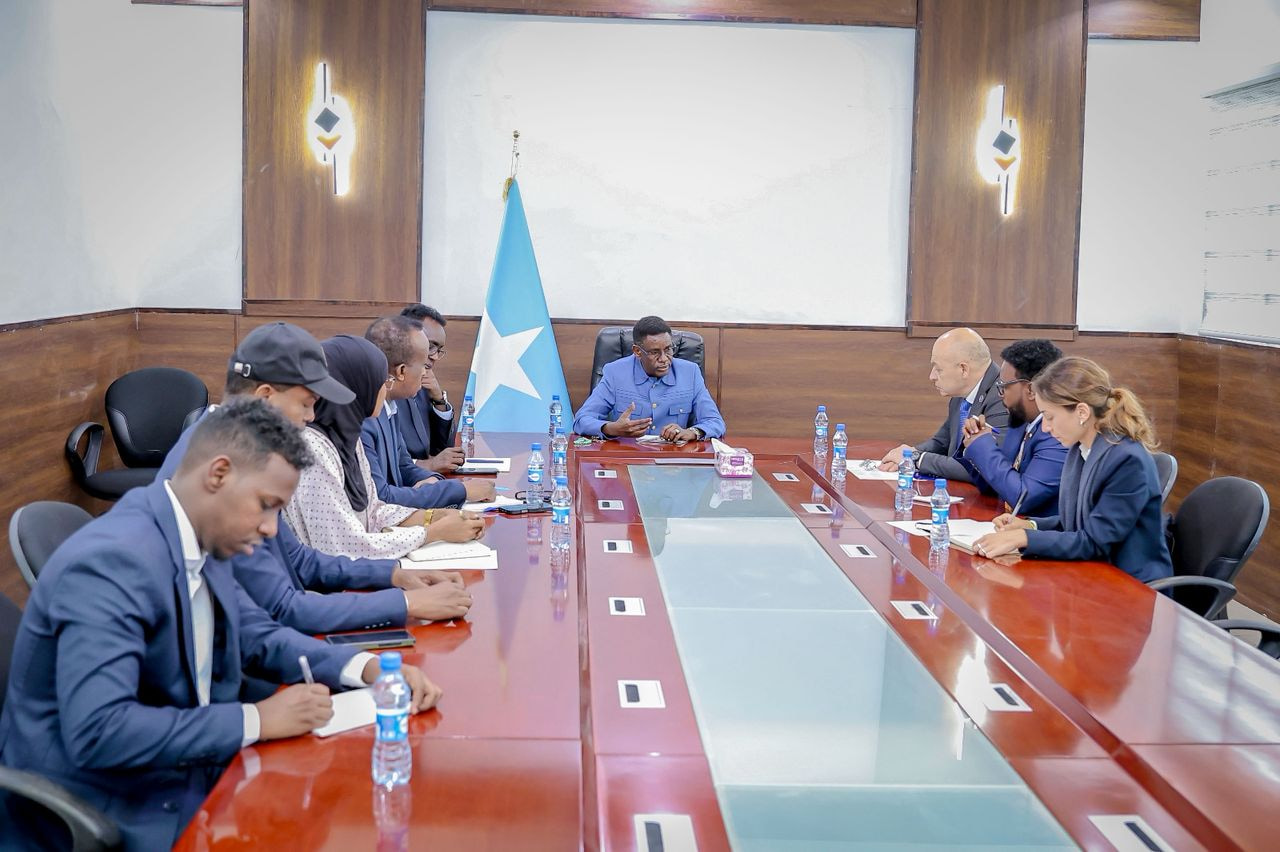 Wasiirka Amniga Gudaha iyo EUCAP oo ka wadahadlay xoojinta iskaashiga iyo taageerada Hay’adaha Amniga Soomaaliya