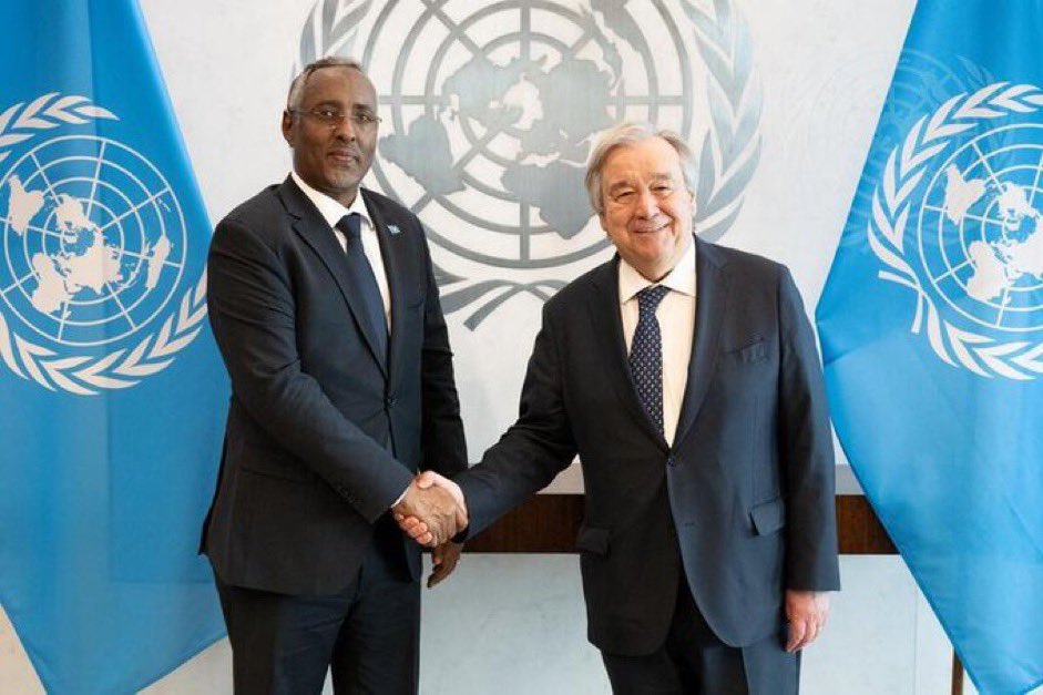 Somali Foreign Affairs Minister meets UN Secretary General in New York ...