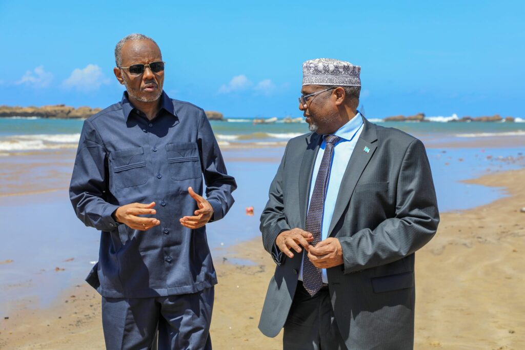 Somali Speaker of the Lower House lays foundation stone for the port of ...