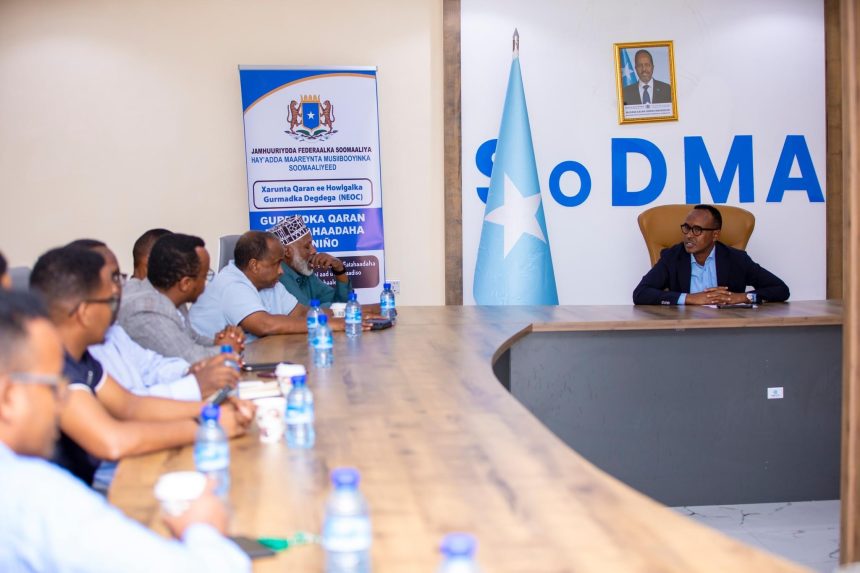 The Commissioner Of SoDMA Receives A Team From The Somali Medical ...