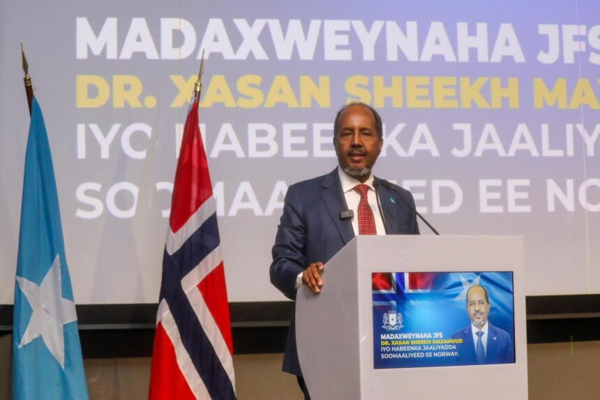 President Hassan Urges Diaspora In Norway To Bolster Efforts Against ...