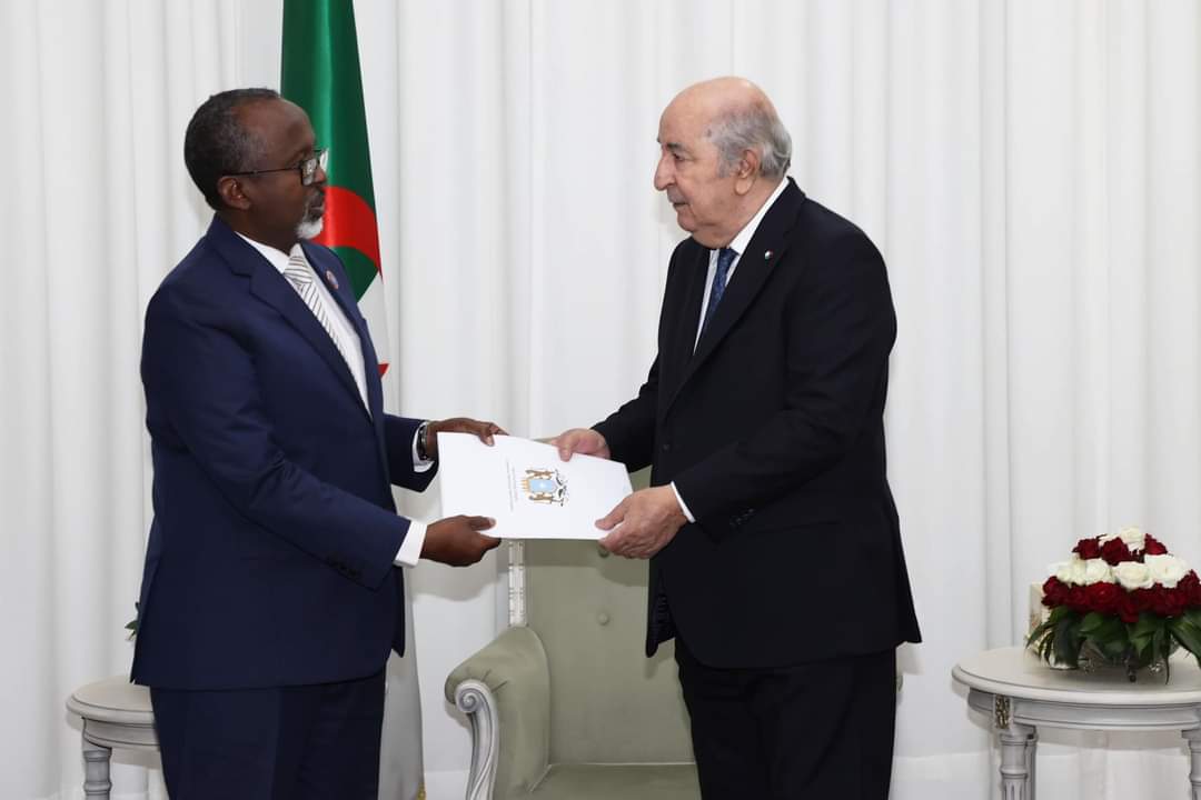 Particular Adviser to the President of Somalia Delivers Essential Message to President of Algeria – Somali Nationwide Information Company