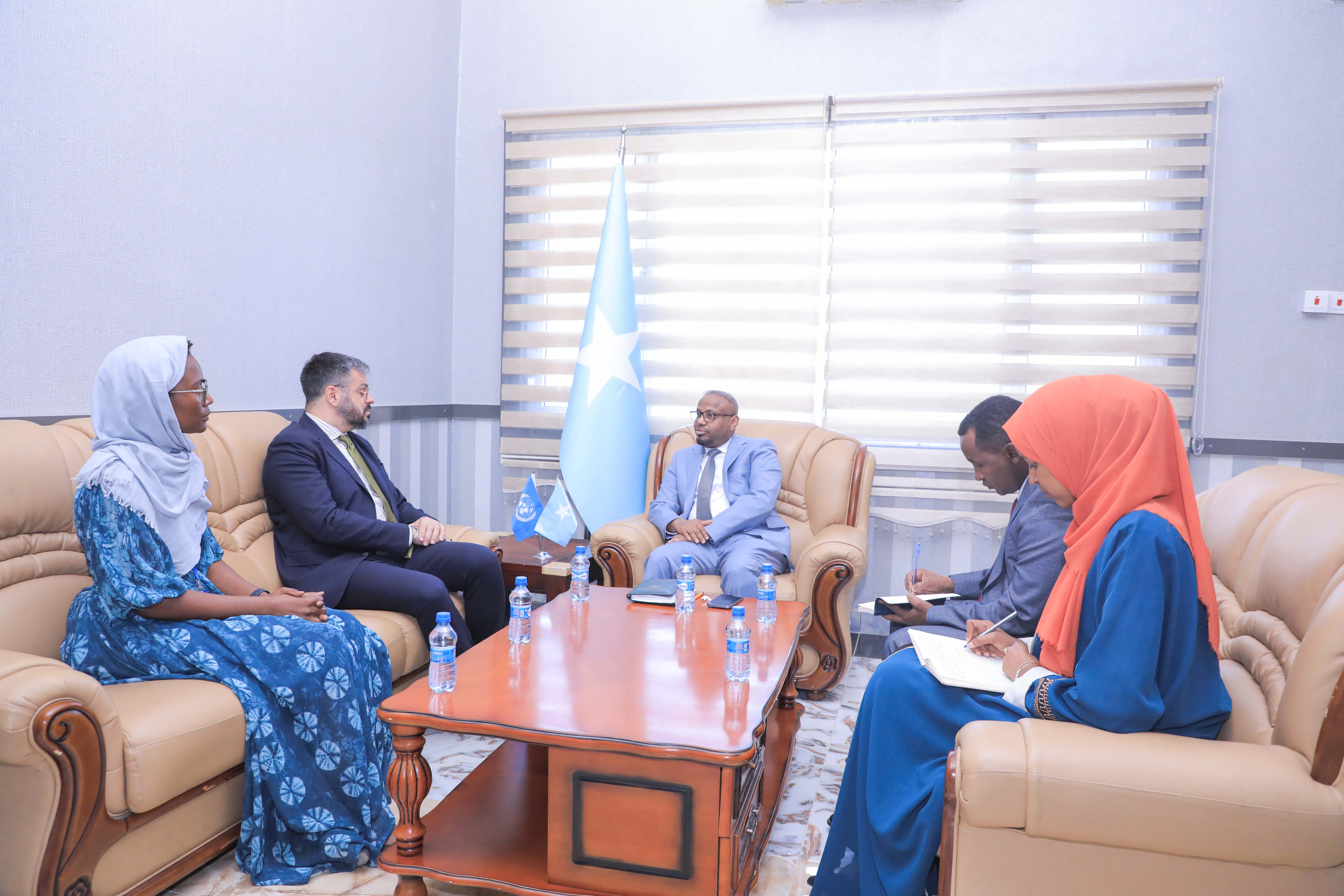 Everlasting Secretary of the Overseas Ministry Meets IOM Nation Chief to Advance Migration, Improvement Targets – Somali Nationwide Information Company