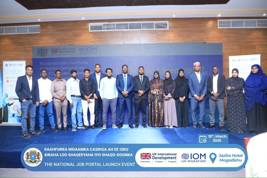 Ministry of Labour launches the National Job Portal – Somali National ...