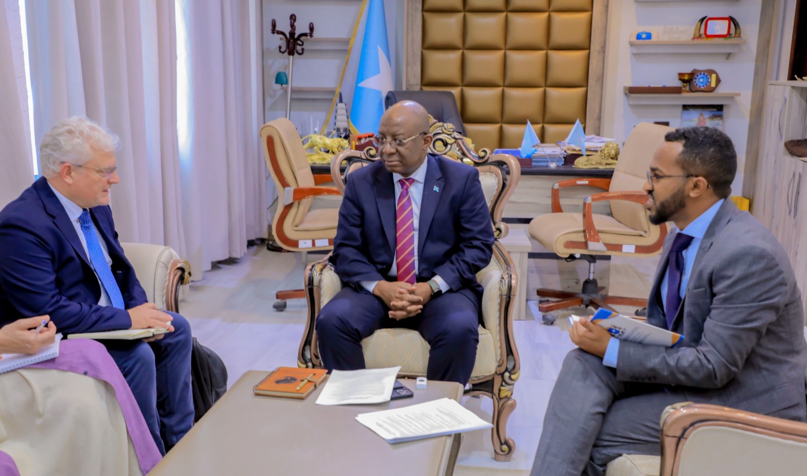 Data Minister, UNDP Consultant Talk about Media and Improvement Cooperation – Somali Nationwide Information Company