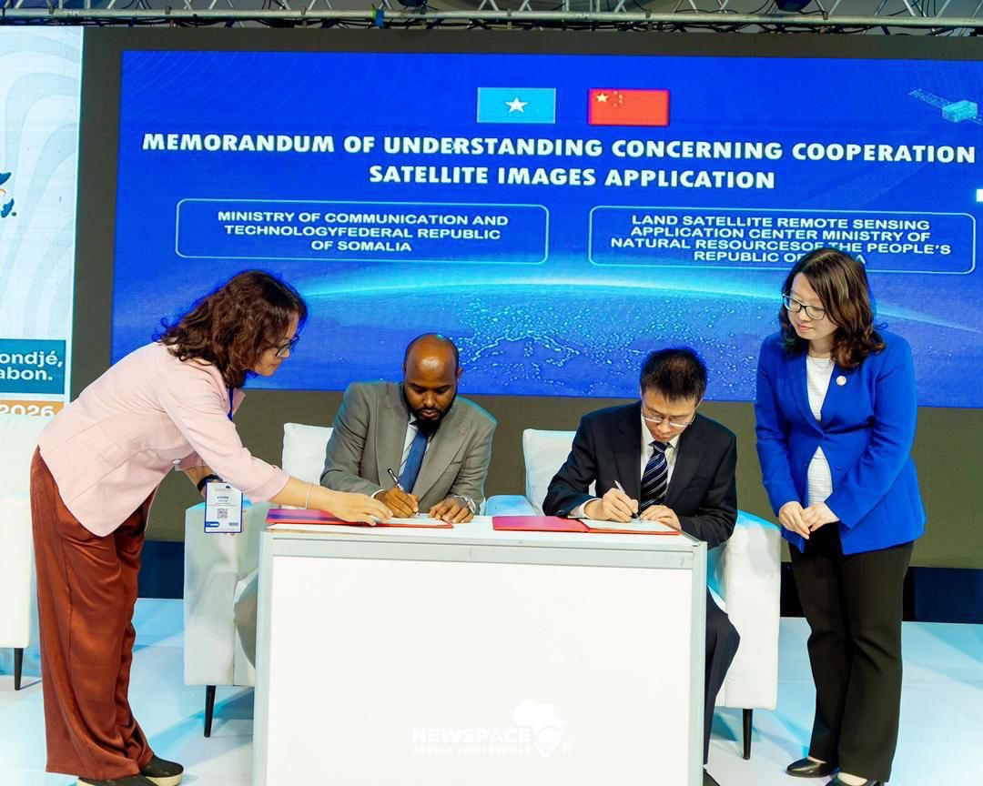 Somalia indicators Satellite tv for pc Imagery Cooperation MoU with China on the NewSpace Africa 2026 – Somali Nationwide Information Company