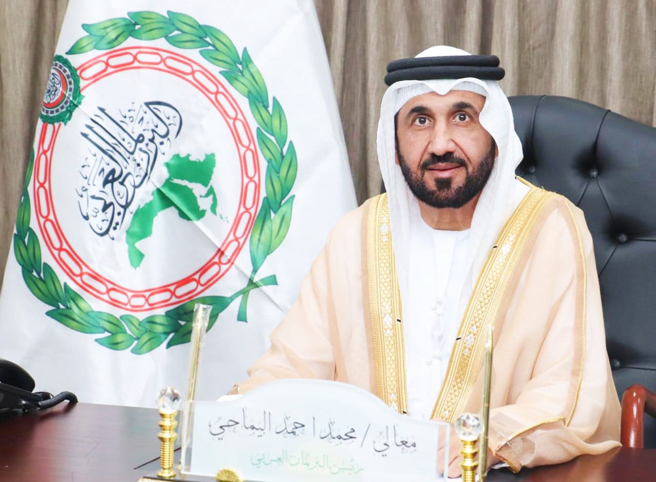 رئيس البرلمان العربي يهنئ عبد القادر محمد نور بمناسبة انتخابه رئيسًا لمجلس الشعب الفيدرالي الصومالي