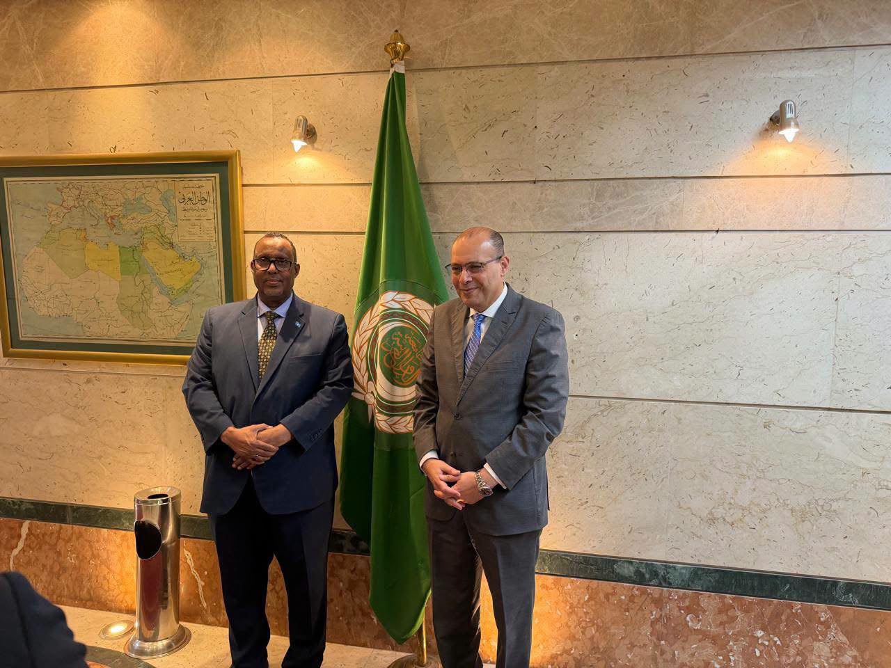 سفير الصومال بالقاهرة يشيد بالدور المحوري الذي تضطلع به الدبلوماسية المصرية في دعم الصومال و الأمة العربية