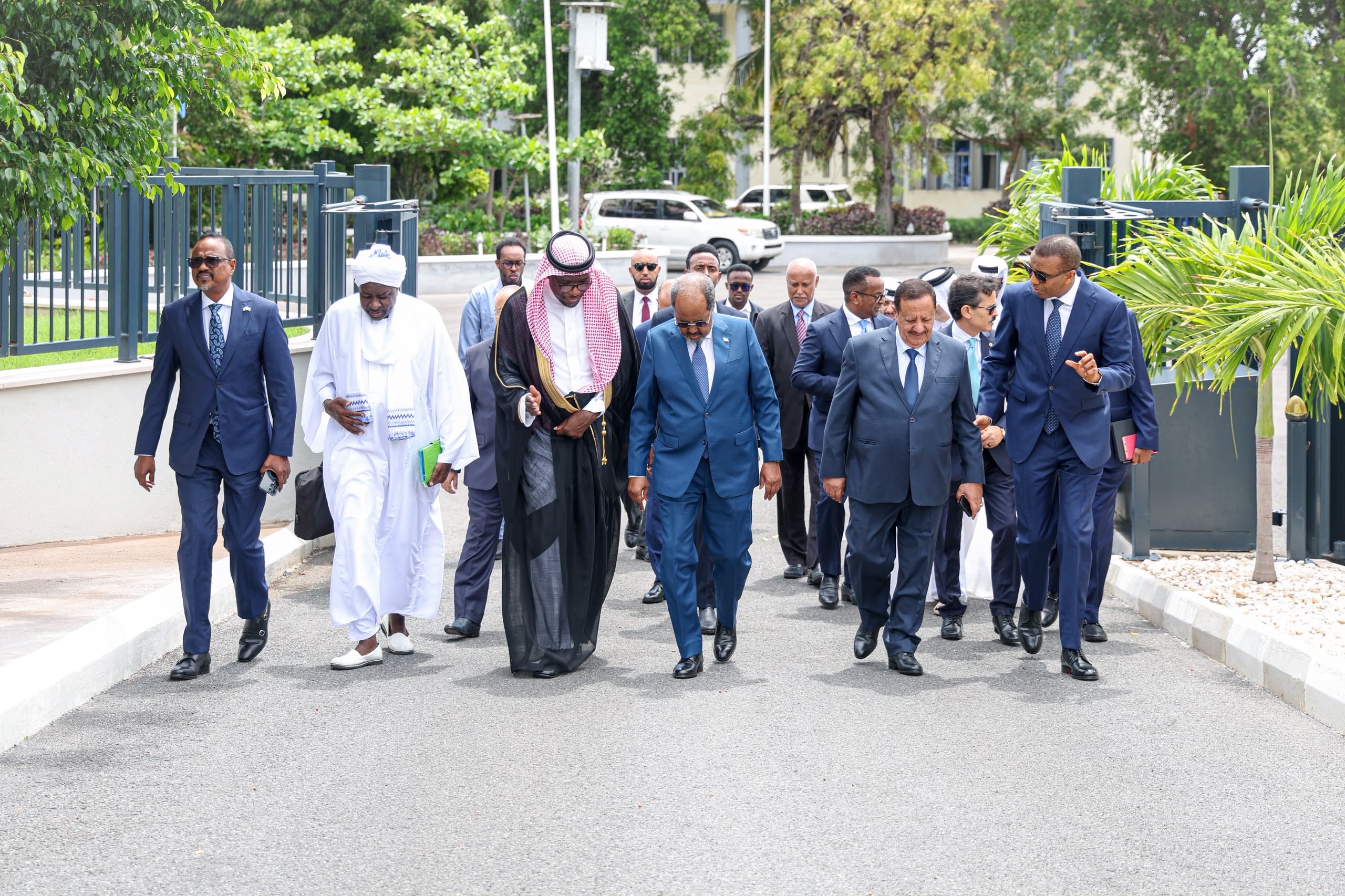رئيس الجمهورية يستقبل السفراء العرب ويبحث معهم تعزيز التعاون المشترك