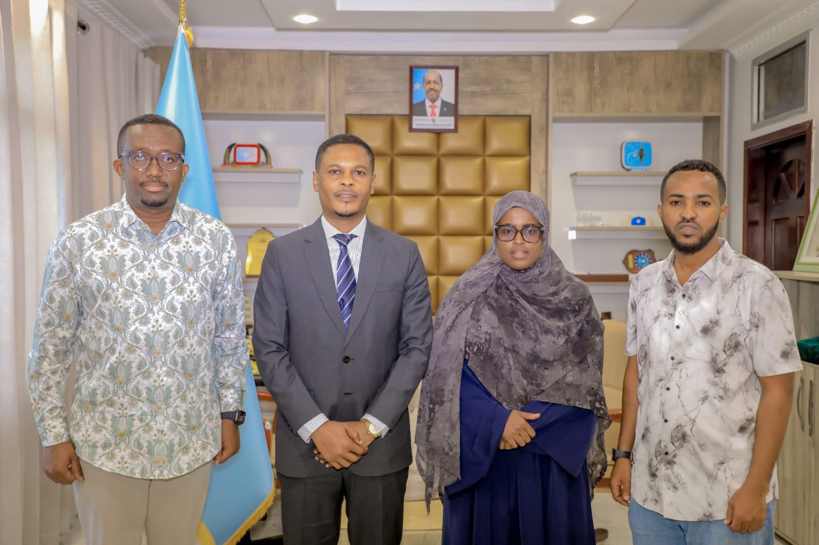 Minister of Information Meets NUSOJ Secretary General