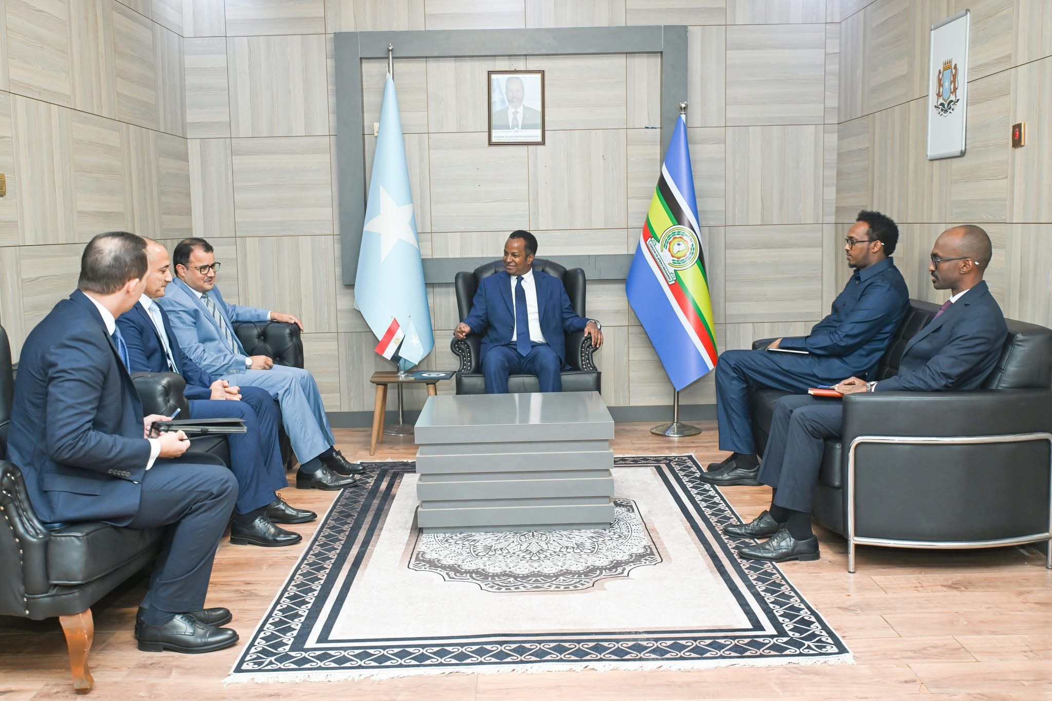 Minister of Foreign Affairs Receives Egypt’s Assistant Foreign Minister for African Affairs
