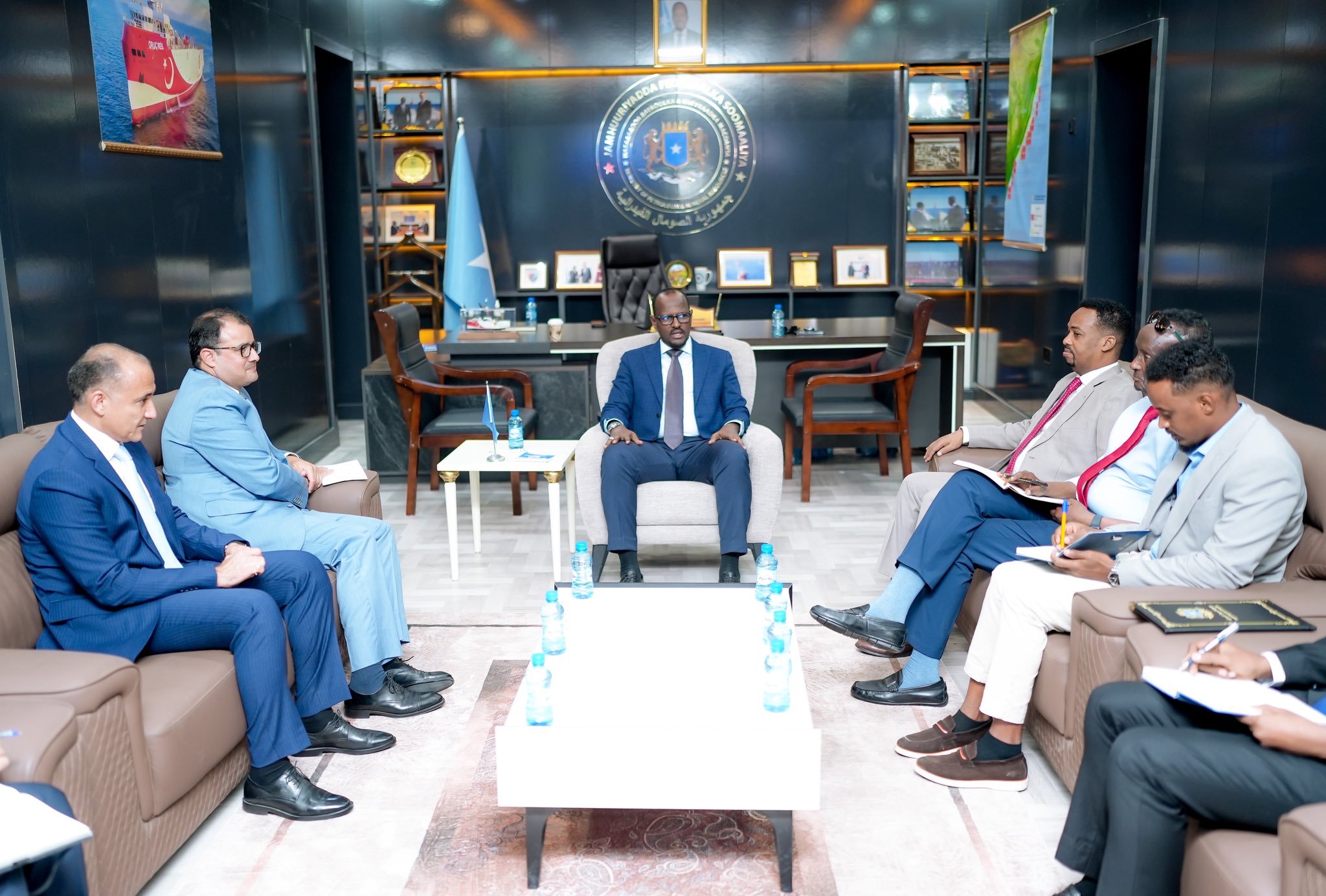Somalia, Egypt Strengthen Cooperation in Fisheries, Blue Economy, and Petroleum and Mineral Resources