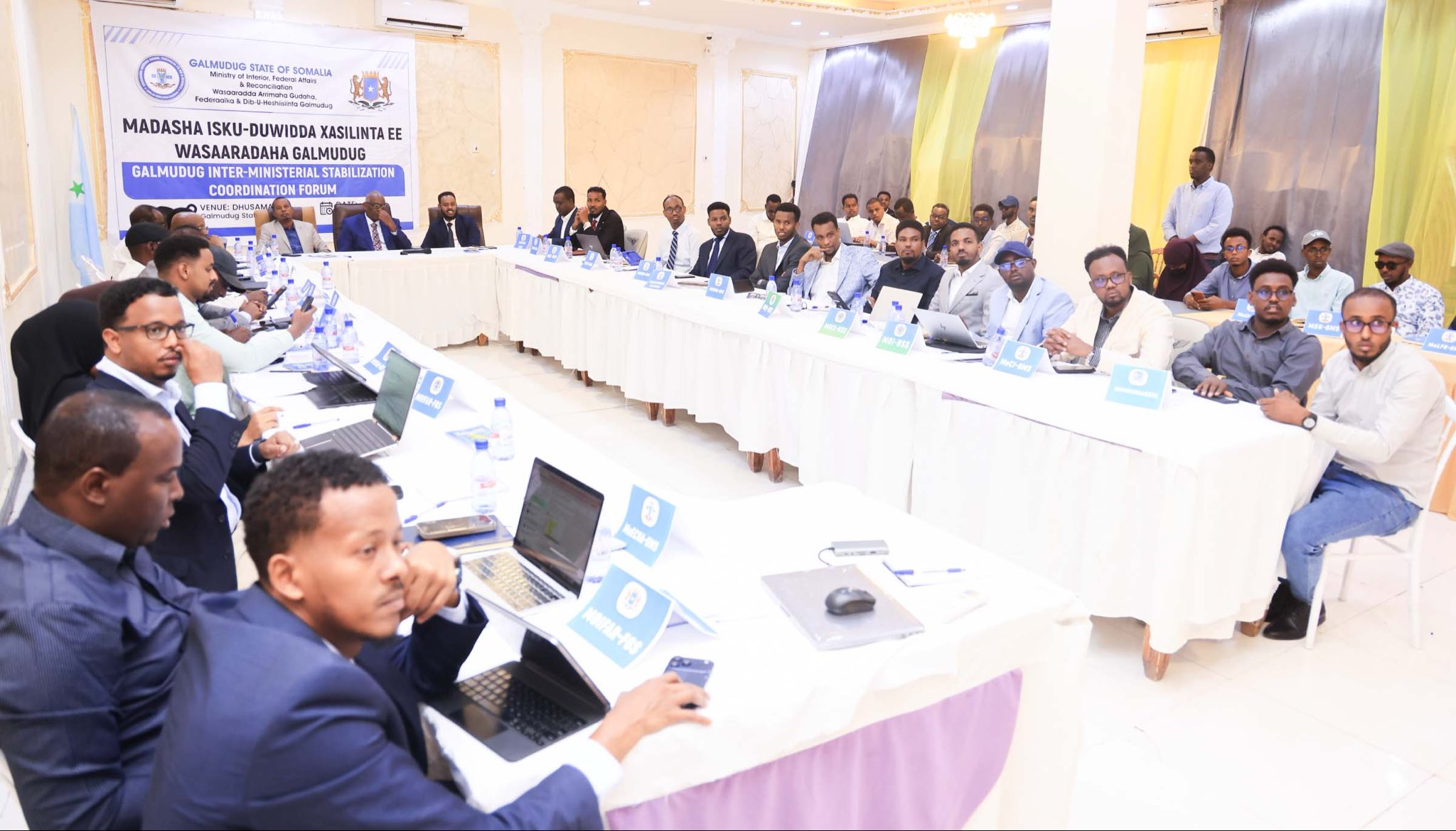 Interior Ministries Review Progress on Stabilization and Peace-building in Galmudug