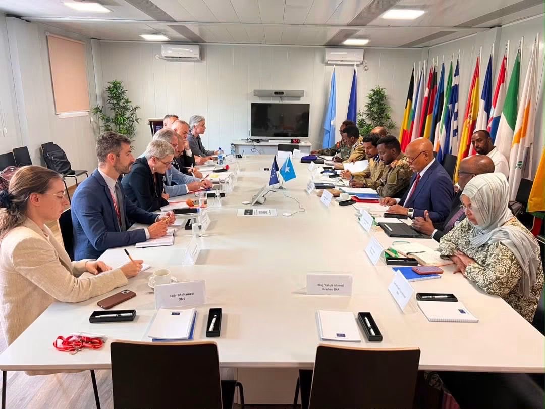 National Security Advisor Hosts EU Delegation for Strategic Review of Security Missions in Somalia